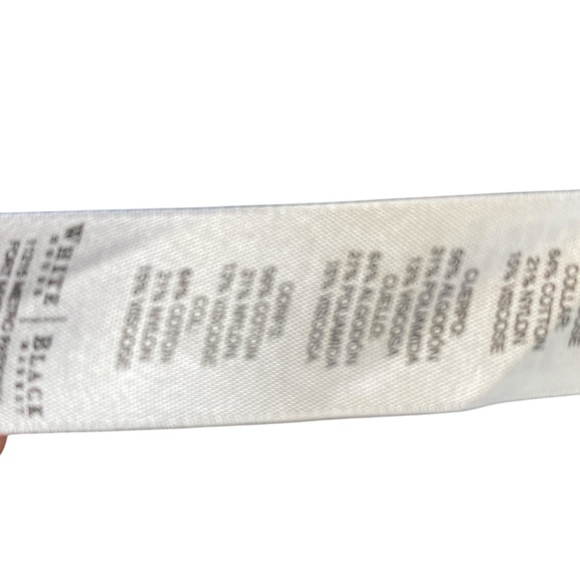 White HouseBlackMarket Women’s size M Cowl Neck Sweater Off-White Honeycomb knit - Picture 4 of 7